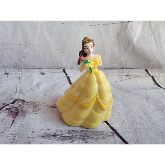 Bell PVC Plastic Disney Princess Figure Toy Beauty & The Beast 3in - Picture 1 of 5